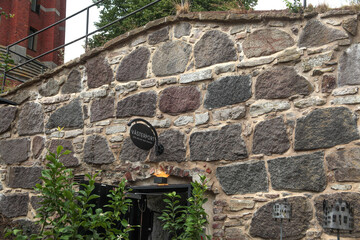 Part of the ring wall around Kvarnholmen Kalmar © gorerl