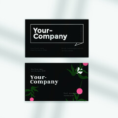 Naklejka na ściany i meble Professional and Creative Business Card Template