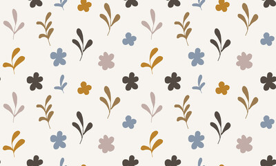 seamless floral pattern. vector illustration