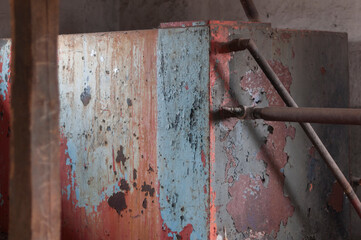 Abandoned haunted distillery next to an old palace in Poland 