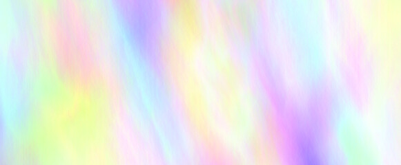 Very beautiful rainbow texture. Holographic Foil. Wonderful magic background. Fantasy colorful card. Iridescent art. Trendy punchy pastel. 