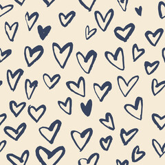 Simple monochrome background. The pattern is drawn with a dry brush.