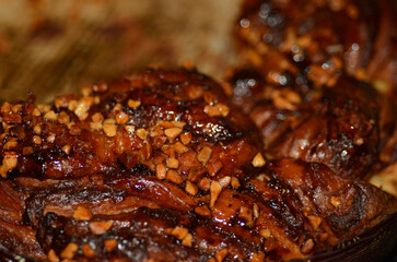close up of Babka bread