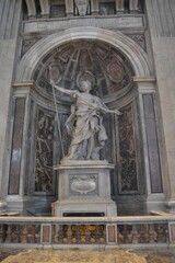 Fototapeta na wymiar statue of saint mary