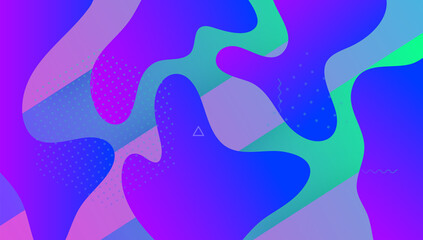 Modern Design. Fluid Flyer. Wave Landing Page. Purple Bright Banner. Business Brochure. Art Rainbow Cover. Digital Element. Memphis Frame. Lilac Modern Design