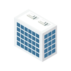 Isometric building