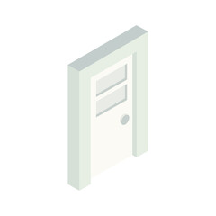 Isometric door