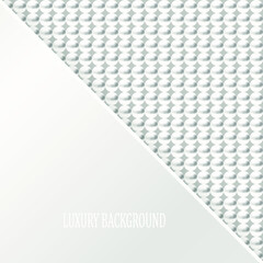 Abstract luxury background with beads. Vector illustration.