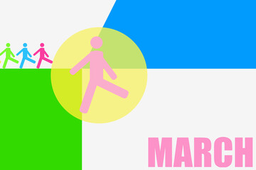 MARCH