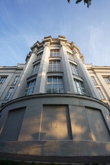 building in the city