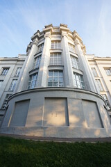 old building in the city