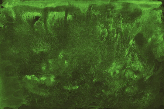 Abstract Green Toxic Substance Grunge Texture