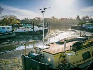 boats on the river