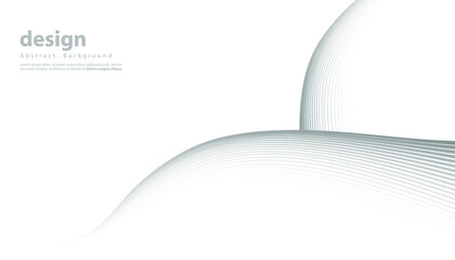 Abstract warped Diagonal Striped Background. Vector curved pattern. Brand new style for your business design