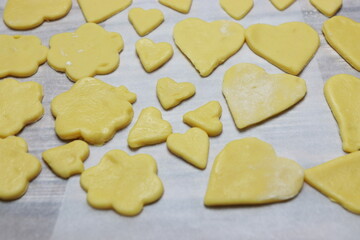heart shaped cookies
