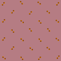 Colorful fruit pattern of fresh grapefruits on pink background. Top view. Flat lay. Pop art design