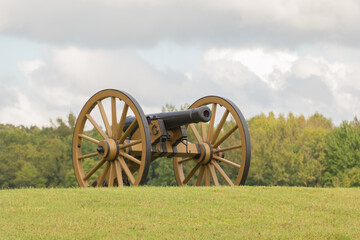 Old Civil War cannon - Powered by Adobe
