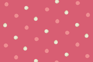 Colorful pattern of white zephyr on pink background. Marshmallow. Top view. Flat lay. Pop art