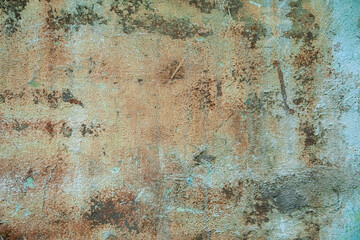  Craquelure textured background. Old wall with peeling stucco. Abstract concrete interior background