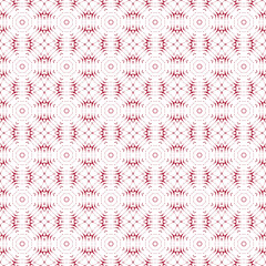 Abstract seamless pattern with various shapes. Geometric pattern for fabric. Textile background.