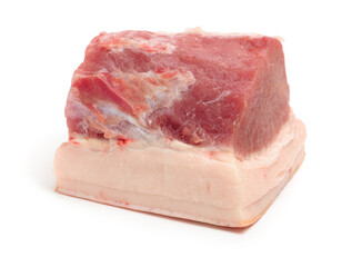 Pork Tenderloin on the white background