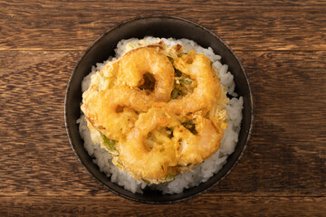 海老　かき揚げ丼
