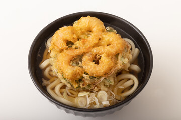 海老　かき揚げうどん