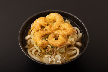 海老　かき揚げうどん