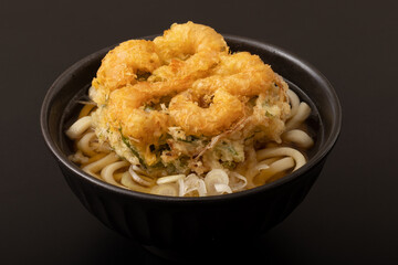 海老　かき揚げうどん