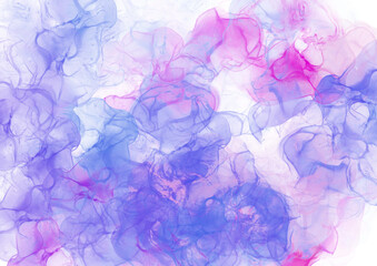Alcohol ink liquid painting background