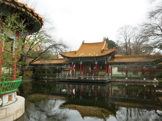 Fototapeta premium China. Architecture. Garden.