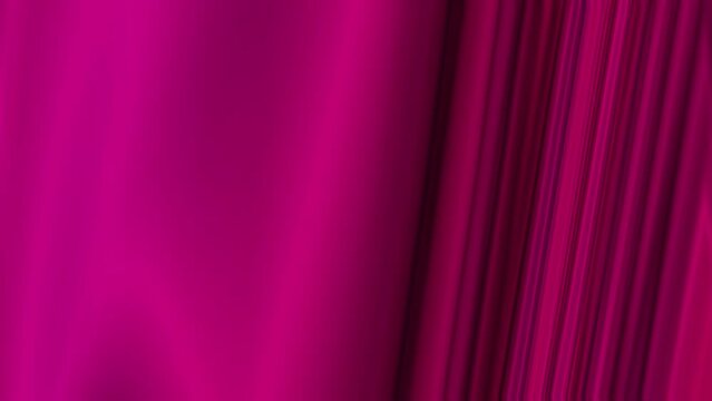 Pink looped abstract background with textured folds.