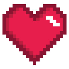 pixel heart icon