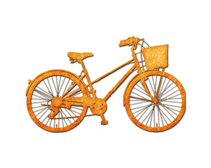 Bicycle Bike Cycle symbol Potato Chips icon logo illustration
