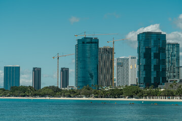 Magic Island, Ala Moana Regional Park, HONOLULU Oahu Hawaii

