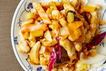 Sweet and Sour Pork ,tangsuyuk