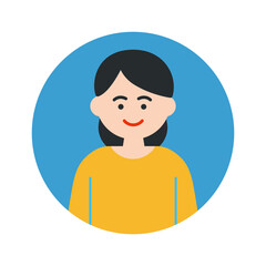 Profile プロフィール 女性アイコン