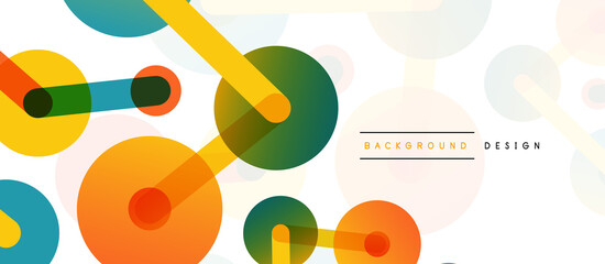 Network concept abstract background. Dots connection. Big data idea. Business template for wallpaper, banner, background or landing