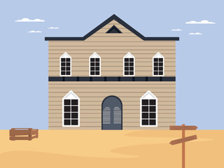 Western vector illustration