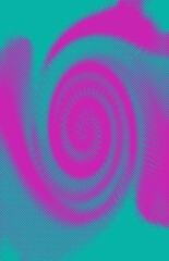 Abstract psychedelic spiral shape background image.
