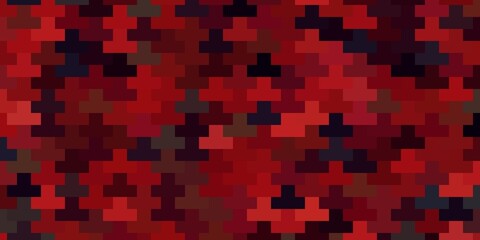 Dark Green, Red vector background with rectangles. Abstract gradient illustration with rectangles. Best design for your ad, poster, banner.