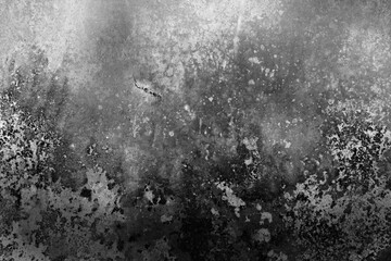 Texture of old gray concrete wall for background