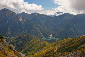 Obraz premium view of the mountains