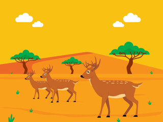 African vector illustration