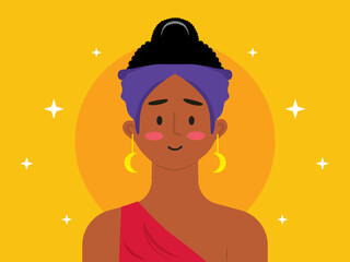 African vector illustration