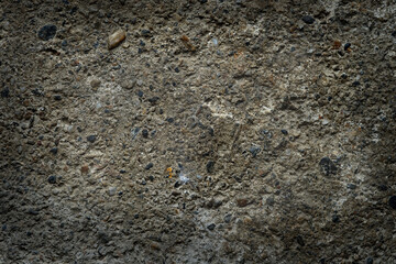 Texture of old gray concrete wall for background
