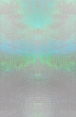 Abstract iridescent glitch art background image.