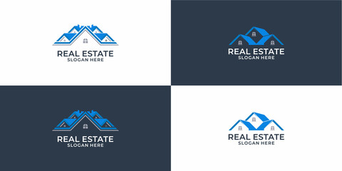 Real estate logo design home house logo creative