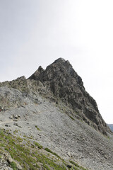 rocks in the mountains