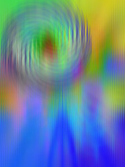 Obraz premium Abstract neon glitch art background image.